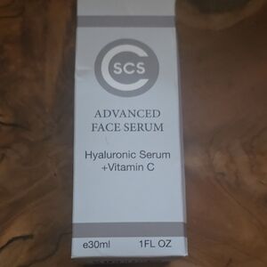 Advanced Face Serum — Hyaluronic + Vitamin C (White)